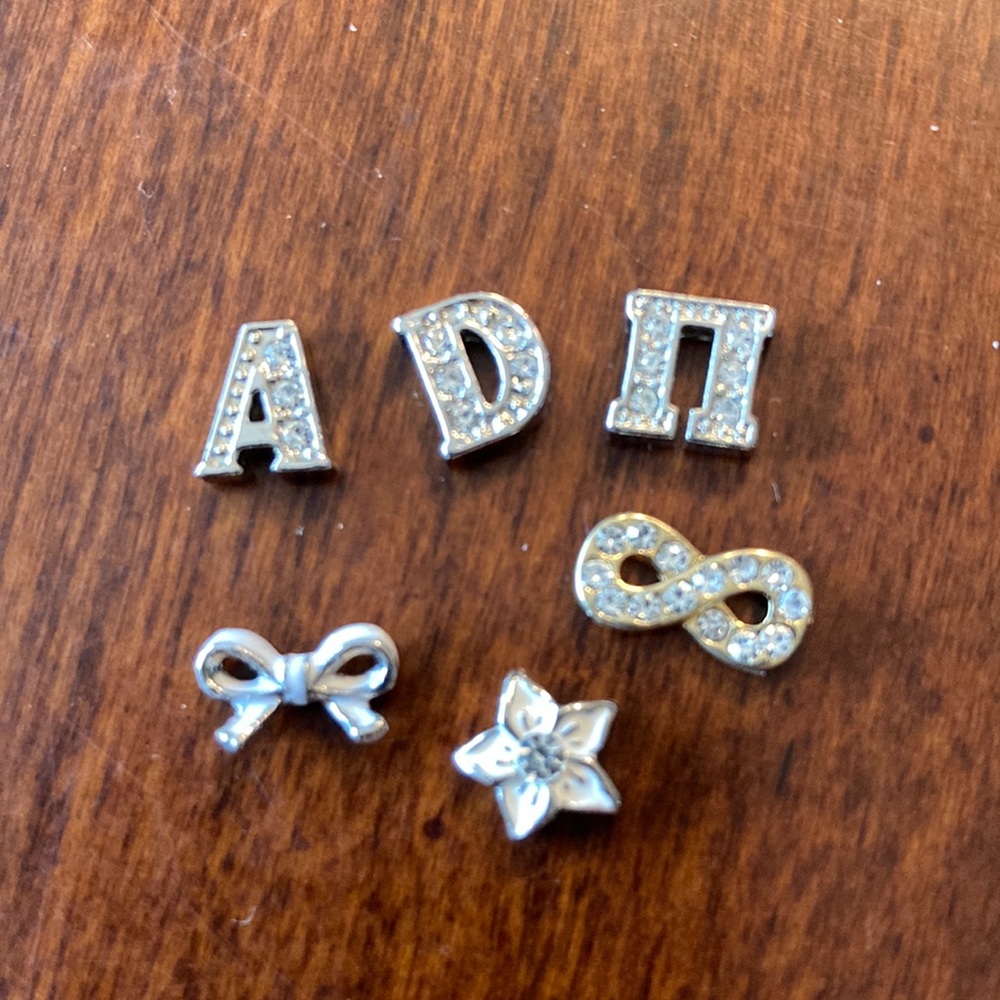 Origami Owl Alpha Delta Pi Charms